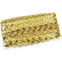 Sequined Lace Ribbon 1.5 cm x 10 m Polyester Decorative Tape with Sequins for Decorating Dresses, Garments, Fashion Accessories and Decorations 8