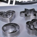 Série d'emporte-pièces en acier inoxydable - 12 pcs 5