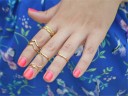 Série de bagues pour femmes - 6 pièces 2