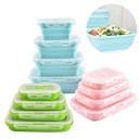 Série de boîtes à lunch pliables 4 pièces 1