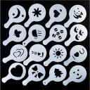 Série de décorations pour mousse de café - 16 pcs 3