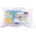 Série de perles en silicone J3421 1