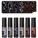 Série de vernis à ongles 6 pcs J292 6