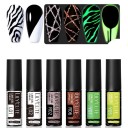 Série de vernis à ongles 6 pcs J292 8