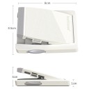 Serratura di sicurezza per porte e finestre con meccanismo di pressione 8 × 8,5 cm dispositivo di sicurezza meccanico per bambini per la protezione della casa 3