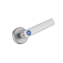 Serratura digitale per porte con impronta digitale, codice, carta IC e applicazione Tuya Smartlife, serratura wireless per porte in legno e acciaio da 35–70 mm 6