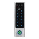 Serrure Wifi à code avec lecteur d'empreintes digitales et reconnaissance faciale VF3 Application Tuya Clavier rétroéclairé Argent Pour portes 1