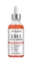 Sérum pour le visage 5 en 1 30 ml avec 30 % de vitamine C 5 % de niacinamide 10 % d'acide hyaluronique 10 % de vitamine E 5 % de collagène Soin 1