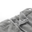 Serviette avec poche et fermeture à boutons 70x140 cm Serviette de corps Serviette de bain Serviette Wellness Serviette en coton avec poche 7