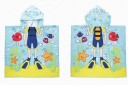 Serviette de bain pour enfants avec capuche J571 33