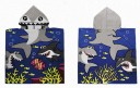 Serviette de bain pour enfants avec capuche J571 34