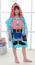 Serviette de bain pour enfants avec capuche J571 15