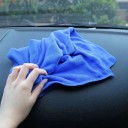 Serviette de polissage automobile 30x30 cm Bleu Microfibre Ensemble de 10 pièces Détail automobile Chiffons de nettoyage 3