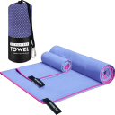 Serviette de sport à séchage rapide Serviette de gym Serviette de plage à séchage rapide 40 x 80 cm 14