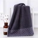 Serviette en coton hautement absorbante Serviette en coton Serviette en coton de qualité 35 x 75 cm 3