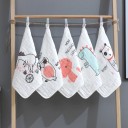 Serviette en coton pour enfants 30x30 cm 5 pièces 4