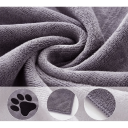 Serviette en microfibre pour animaux de compagnie 50 x 100 cm Serviette super absorbante et à séchage rapide pour chiens et chats Matériau doux 6