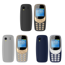 SERVO Q3308 Telefon z przyciskiem Mały 2G Dual SIM Bluetooth 3.0 Micro USB Gniazdo microSD Aparat 0,3 MP Wyjmowana bateria 600 mAh Wielojęzyczny 2