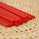 Set 10 bucăți de paiuri in formă de inimă 22,8 cm Diametru 0,7 cm Paiuri de unică folosință pentru petrecerea de rămas bun de la viața de burlac, nuntă, sărbătoare 7