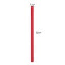 Set 10 bucăți de paiuri in formă de inimă 22,8 cm Diametru 0,7 cm Paiuri de unică folosință pentru petrecerea de rămas bun de la viața de burlac 2