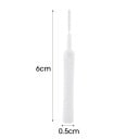 Set 10 mini perii de curățare 6x0,5 cm Perie din nailon pentru duș, tastatură, telefon, orificii împotriva înfundării, instrument din plastic 2