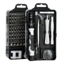 Set 115v1 șurubelniță precisă cu mâner magnetic, arbore flexibil, unelte pentru repararea electronicelor, telefoanelor și laptopurilor 7