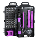 Set 115v1 șurubelniță precisă cu mâner magnetic, arbore flexibil, unelte pentru repararea electronicelor, telefoanelor și laptopurilor 10