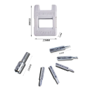 Set 115v1 șurubelniță precisă cu mâner magnetic, arbore flexibil, unelte pentru repararea electronicelor, telefoanelor și laptopurilor 3