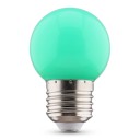 Set 2 bucăți de becuri LED colorate E27 249 lm 220 V Bulb rotund 7 x 4,5 cm Cu bază cu filet Potrivit pentru lămpi, ghirlande și socluri suspendate 2