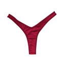 Set 2 ks dámských tang s minimálním zadním dílem a vysokým bokovým střihem pružné a hladké sexy spodní prádlo na každodenní nošení 4