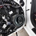 Set 2 pz Altoparlanti per auto 10 cm 3 vie coassiali 4 Ω 560 W max 12–24 V Sensibilità 92 dB Griglie 5