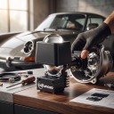 Set 2 Stück LED Fernscheinwerfer Espumoso 96 W 10 000 lm 6000 K Projektorlinse und verstellbare Halterung Für Motorrad, Auto und SUV 5