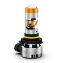 Σέτ 2 τμχ LED λαμπτήρων αυτοκινήτου MZGN H9 30 000 lm 12 V 6000 K Λευκό φως Φακός προβολέα Μεταλλικός ψύκτης Για τα φώτα αυτοκινήτου 2