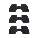 Set 3 bucăți amortizoare de vibrații pentru trotineta Xiaomi Mijia M365 Pro 0,6/0,8/1,2 mm Pad-uri din cauciuc pentru reducerea zgomotului 2