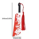 Set 5 Stück Lesezeichen 15 cm Horror-Motiv mit Waffen und Quaste thematisches Lesezeichen für Horror-Fans 2