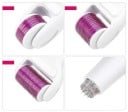 Set 6-in-1 voor mesotherapie Derma roller met 4 verwisselbare opzetstukken in verschillende maten 13,8 cm 5