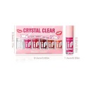 Set 6x lucido labbra idratante delicato brillante 1,5 ml Lucentezza e nutrimento delle labbra Lucentezza naturale con sottili glitter Effetto idratante per ogni giorno 2
