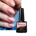 Set aus 6 Gel-Nagellacken 7,5 ml Gummibasis Rubber Base ohne HEMA und TPO UV LED semi-permanente Haltbarkeit 3 Wochen 2