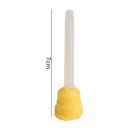 Set aus Einweg-Zahn-Mischspitzen 1:1 Silikon-Gummi für Abdrücke Zahnärztliche intraorale Mischspitzen 100 Stück Spitzen und 50 Stück Spitzen 7