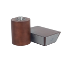 Set aus Schleifstein 400/1000 Diamantstein und Holzrollenschärfer mit Winkeln 15 18 20 22 Grad zum Schärfen von Messern und Küchenwerkzeugen 3