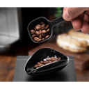 Set ceramică cu bol și linguriță pentru boabe de cafea Design elegant Accesoriu decorativ pentru bucătărie Cadou original pentru iubitorii de cafea 2