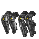 Set chráničů kolen a loktů na motorku ochranné 43 x 18 cm a 34 x 17 cm pevná konstrukce pro motokros a horskou cyklistiku 2