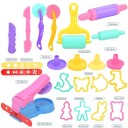 Set creativo di forme e strumenti per slime e plastilina 22 pezzi rulli stampini pressa strumenti colorati per la creazione dei bambini 3