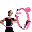 Set da 13 pezzi per esercizi di yoga e cerchio fitness 30,48 cm bande elastiche pallone e accessori per flessibilità e potenziamento a casa 6