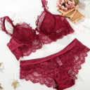 Set da donna con pizzo - Reggiseno e slip J2446 5