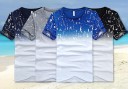 Set da uomo bicolore - T-shirt e pantaloni J2767 2