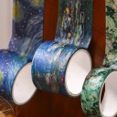 Set de 10 benzi cu motive florale Pictură de grădină în cutie de 2 m pentru decorarea jurnalelor, planificatoarelor, invitațiilor și altor proiecte creative 3