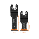 Set de 10 bucăți lame de ferăstrău oscilante 34 mm și 31 mm dinți japonezi oțel cu conținut ridicat de carbon instrument multifuncțional pentru tăierea lemnului și metalului 2