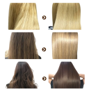 Set de 10 cápsulas vitamínicas para el cabello con queratina y aceite. Nutrición profunda. Reparación del cabello dañado. Cuidado del cabello suave y brillante. 3