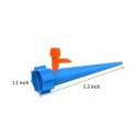 Set de 10 țepi de udare automată pentru flori, țepi de udare colorați pentru sticle PET cu control al debitului 5